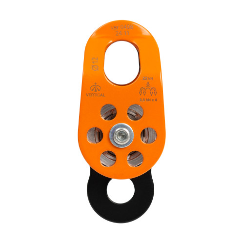  Блок-ролик Вертикаль двойной дюралевый с подшипником в Саратове  