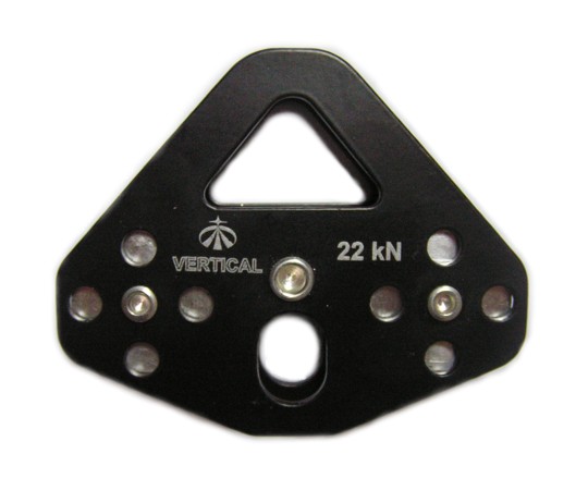  Блок-ролик Вертикаль Тандем дюраль с подшипником  в Саратове  