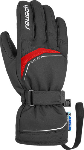 Перчатки Reusch Primus R-Tex XT Black/Fire Red в Саратове