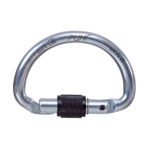  Карабин Ринг сталь полукруглый (keylock) 2500 в Саратове  