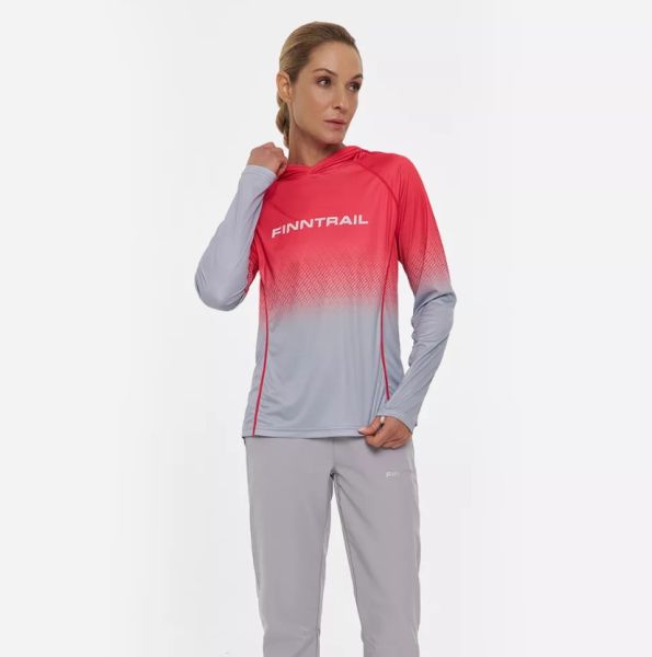 Лонгслив Finntrail женский Venus Hood W 6621 Rosy в Саратове