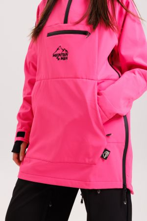 Анорак сноубордический MountainMan Barbie розовый неон в Саратове