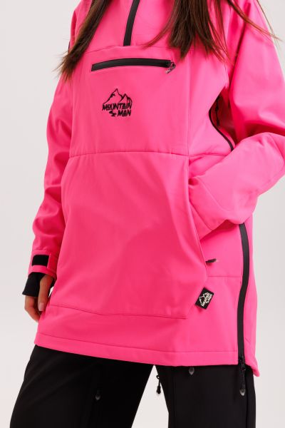 Анорак сноубордический MountainMan Barbie розовый неон в Саратове