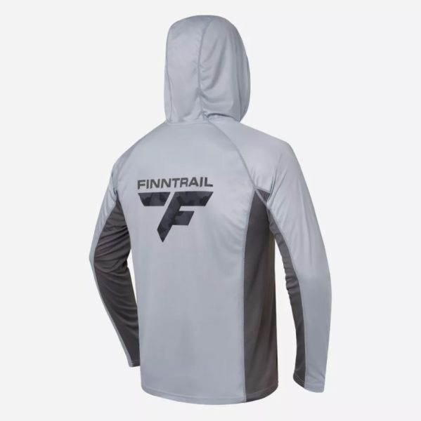 Лонгслив Finntrail мужской Wave Big Logo 6614 Grey в Саратове