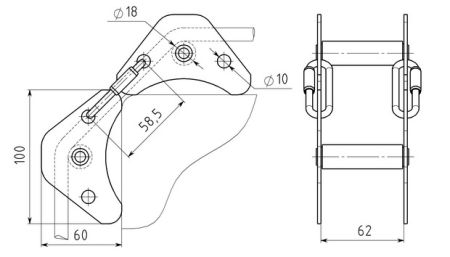  Комплект роликов Вертикаль для перегиба в Саратове  