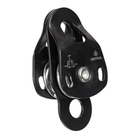  Блок-ролик Вертикаль двойной большой с подшипником в Саратове  