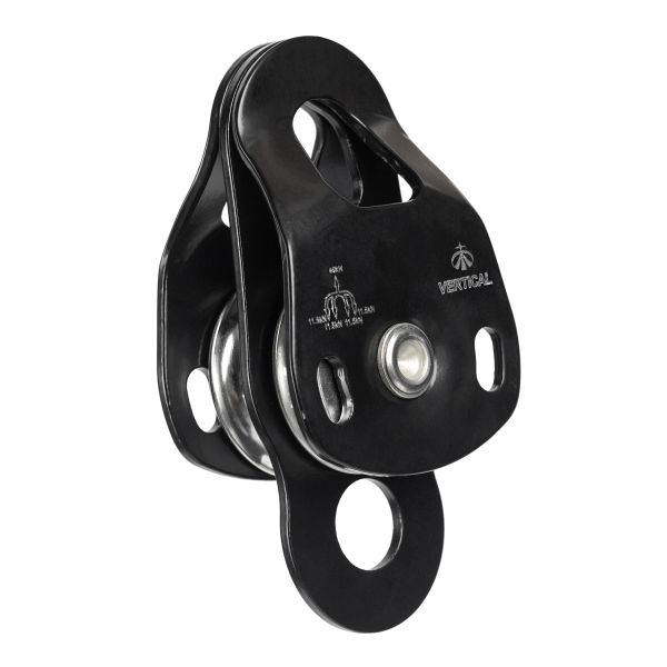  Блок-ролик Вертикаль двойной большой с подшипником в Саратове  