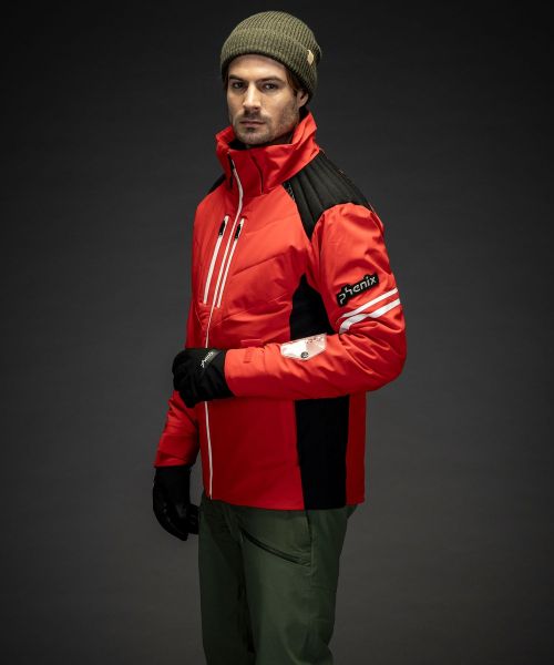 Куртка горнолыжная Phenix Traction с капюшоном RD в Саратове