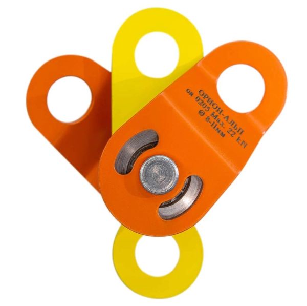  Блок-ролик Орион-Альп двойной сталь с подшипником в Саратове  