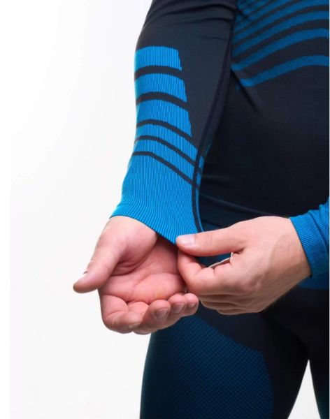 Комплект термобелья X-Line Sport мужской черный с синим NEW в Саратове