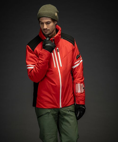 Куртка горнолыжная Phenix Traction с капюшоном RD в Саратове