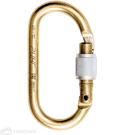  Карабины Ринг сталь овал (keylock) 3000 (10шт) в Саратове  