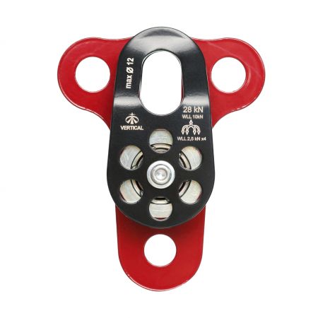  Блок-ролик Вертикаль двойной сталь с подшипником Про в Саратове  