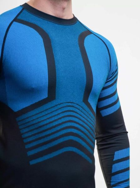 Комплект термобелья X-Line Sport мужской черный с синим NEW в Саратове