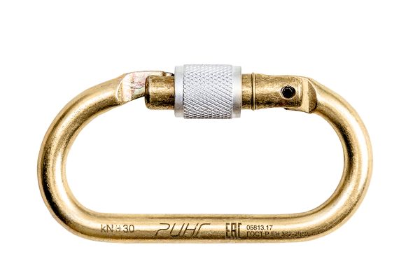  Карабин Ринг сталь овал (keylock) 3000 в Саратове  