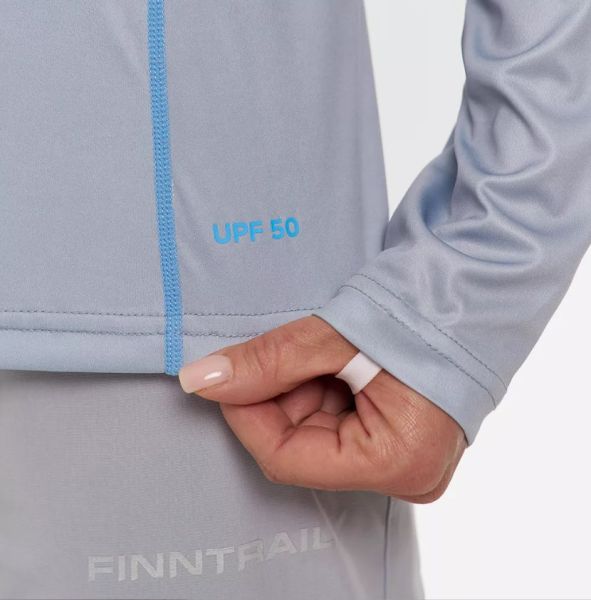 Лонгслив Finntrail женский Venus Hood W 6621 LightBlue в Саратове