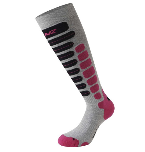 Купить Носки LENZ Skiing 2.0 Light Grey/Pink в Саратове