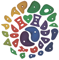  Комплект зацепок скалолазных Венто (50шт) в Саратове  