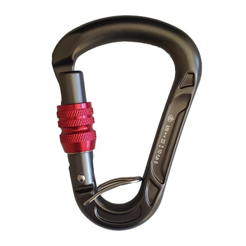  Карабин Вертикаль треугольный муфтированный с перемычкой дюраль в Саратове  