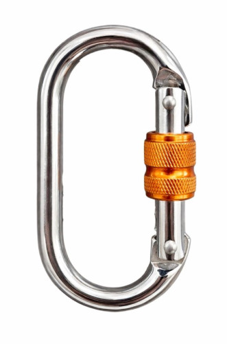  Карабин Вертикаль овал сталь ver 0259 в Саратове  