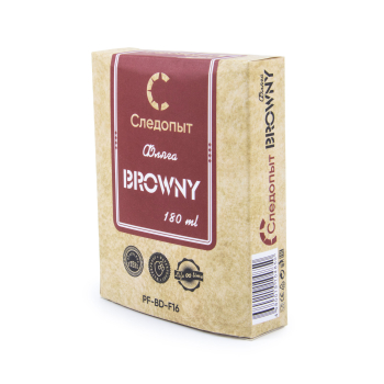 Фляга Следопыт-Browny в кож.оплете 180 мл,коричневый