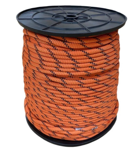  Веревка Венто Профистатик 10мм оранжевая,черная в Саратове  