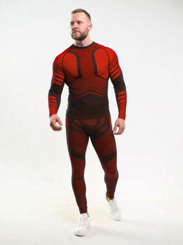 Комплект термобелья X-LINE (sport) мужской черный с красным NEW в Саратове