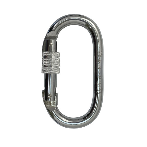  Карабин Вертикаль овал сталь ver 0208 в Саратове  