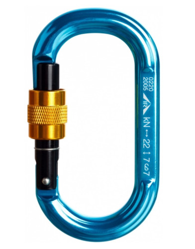  Карабин овал алюминиевый с муфтой (Keylock) в Саратове  