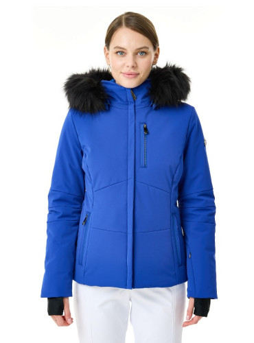 Куртка горнолыжная Poivre Blanc с иск.мехом W24-0802-WO/A синий в Саратове