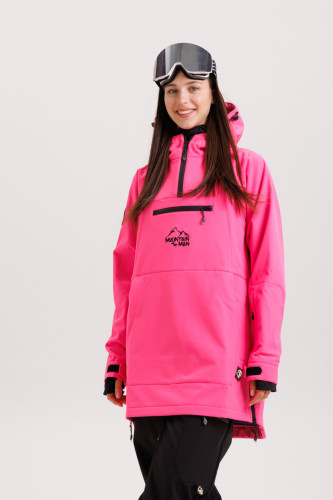 Анорак сноубордический MountainMan Barbie розовый неон в Саратове