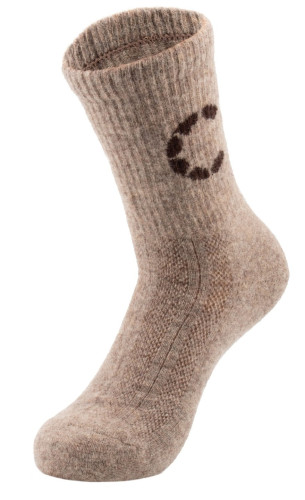 Купить Носки Следопыт Organic wool socks YAK,natural brown в Саратове