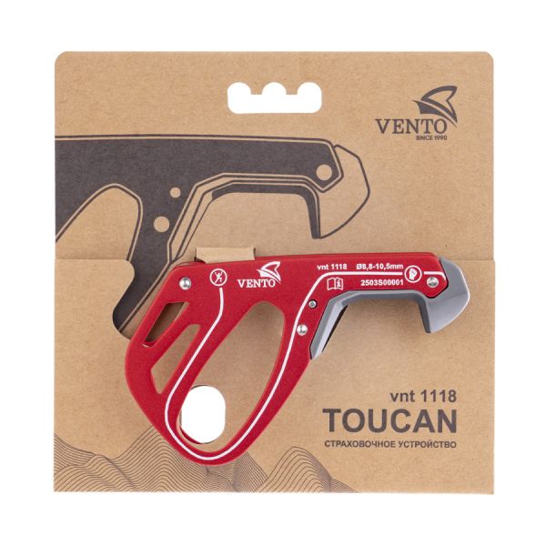  Страховочное устройство Венто "Toucan" красный в Саратове  