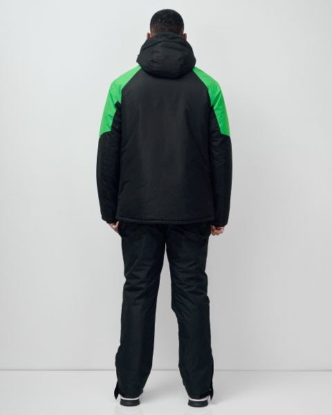 Костюм горнолыжный 07712Z  зеленый  в Саратове