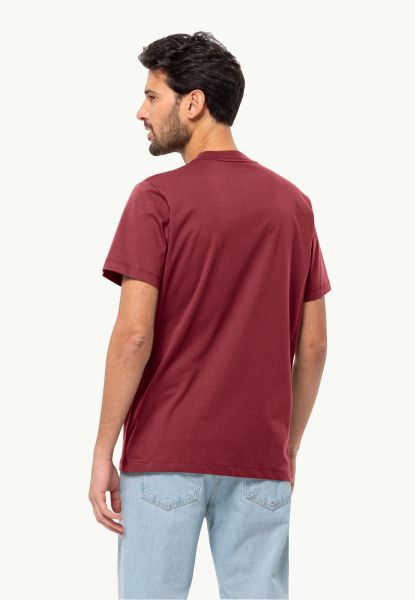 Футболка JW Essential T M бордовый