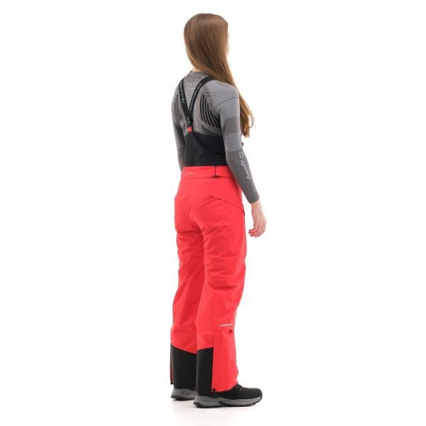 Брюки горнолыжные Dragonfly Gravity Premium Woman Red Fluo в Саратове