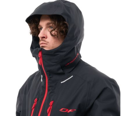 Куртка горнолыжная Dragonfly утепленная Gravity Man Black-Red в Саратове