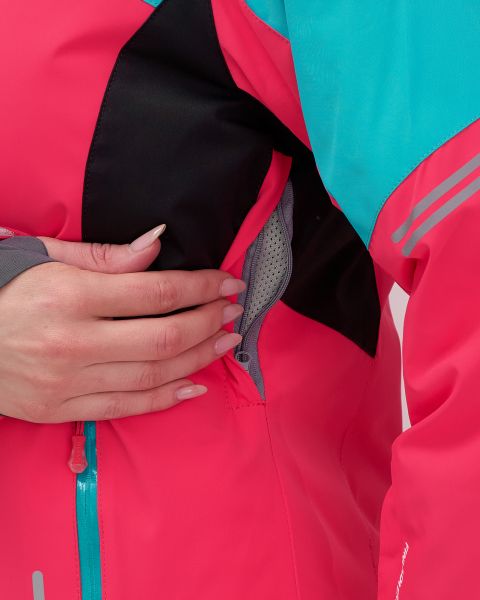 Костюм горнолыжный 02810М малиновый в Саратове