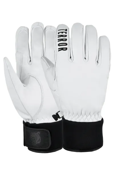 Перчатки Terror-Leather Gloves Black в Саратове