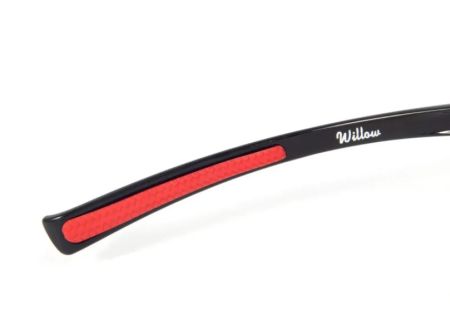 Купить Очки Следопыт гибкие Willow в футляре,линзы grey with red revo в Саратове