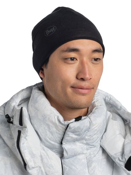 Шапка Buff Polar&Ecostretch Solid Black в Саратове