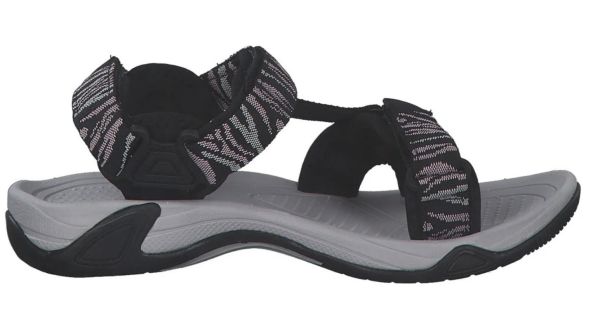 Купить сандалии cmp hamal wmn hiking nero-pale rose черный в Саратове