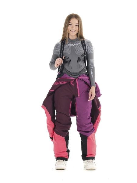 Комбинезон сноубордический Dragonfly Premium Woman Purple&Brown в Саратове
