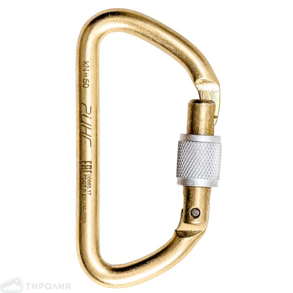  Карабины Ринг сталь трапеция (keylock) 5000 (10шт) в Саратове  