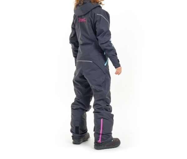 Комбинезон сноубордический Dragonfly Premium Woman Black-Pink 2023 в Саратове