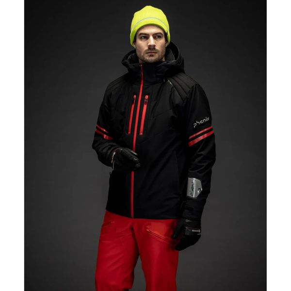 Куртка горнолыжная Phenix Traction с капюшоном BK в Саратове