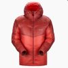 Куртка Sivera пуховая Тибер чили/гренадин