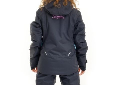 Куртка горнолыжная Dragonfly утепленная Gravity Premium Woman Black-Pink в Саратове
