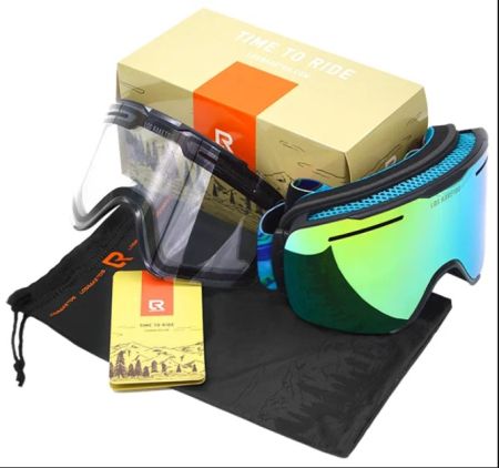 Купить Маска Los Raketos SNAP yellow chrom 22119 в Саратове