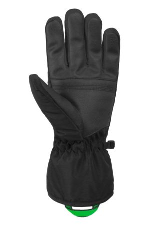 Перчатки Reusch Snow King Black/Neon Green в Саратове